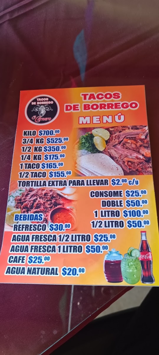 Taqueria El Buen Sabor Menu - Image 1